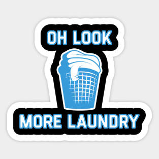 Oh Look More Laundry Sticker